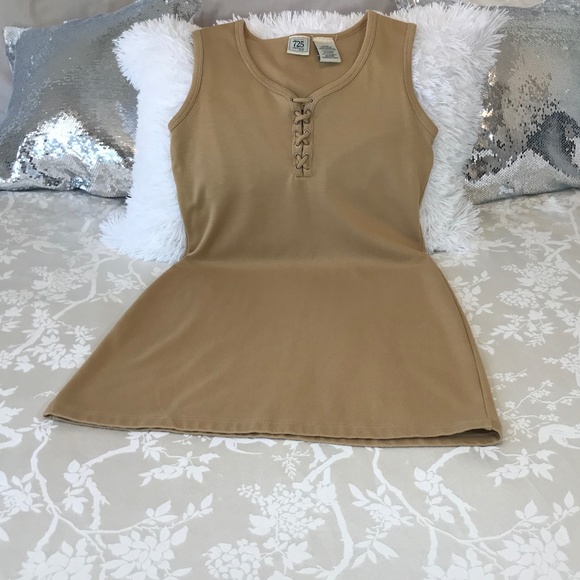 ⭐Host Pick⭐️725 Originals Women’s Butterscotch Sleeveless Bodycon Dress - Picture 1 of 11